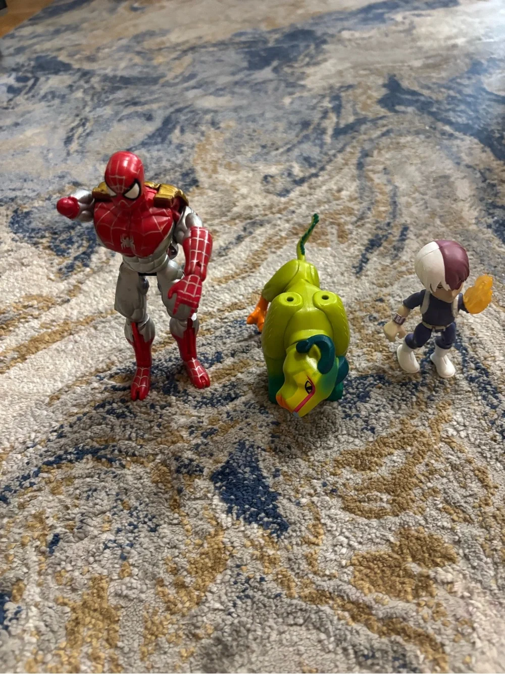 Red and Silver Spider Action Figure - Kids Toys